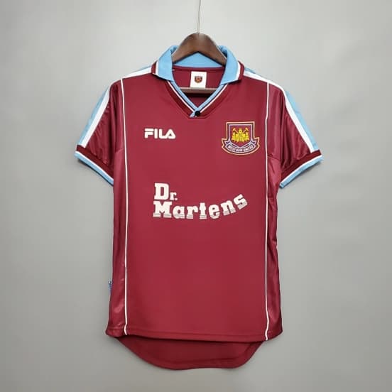 Retro 99/01 West Ham United Home Jersey — jersey