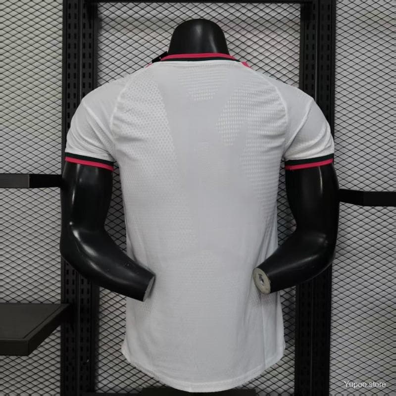 26/27 Player Version Real Madrid Home White Pink Black Jersey — imagen 6
