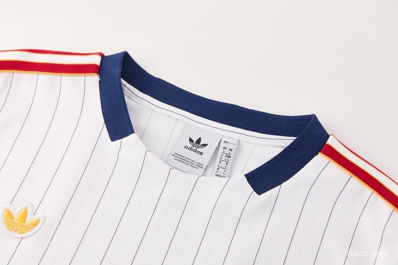 26/27 AS Roma White Short Sleeve+Soccer Shorts — imagen 11