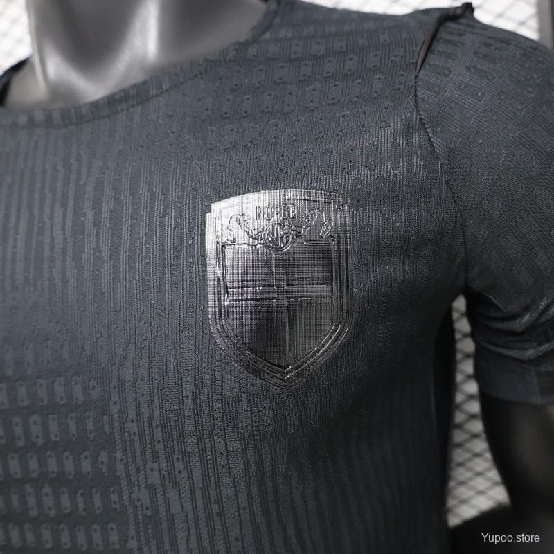 Player Version 26/27 Norway Away Black Tonal Stripe  Jersey — imagen 4
