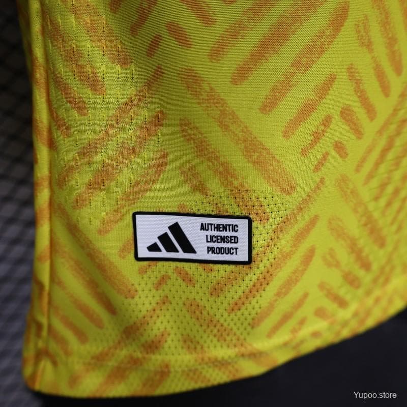 Player Version 26/27 South Africa Yellow & Green  Home Jersey (Adidas) — imagen 7
