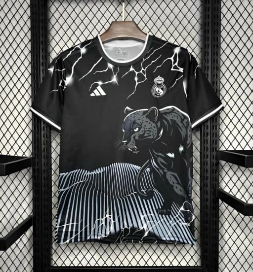 2024/25 Real Madrid Special Edition Black Jersey — Real Madrid Club de Fútbol