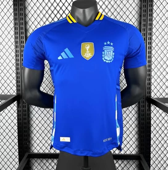 Player Version 2025 Argentina Away Blue Jersey — Selección de fútbol de Argentina