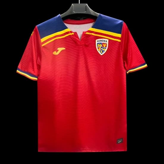 2025 Romania Away Red Jersey — Selección de fútbol de Rumania