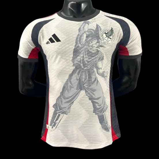 Player Version 2025 Mexico White with Aztec Warrior Jersey — Selección de fútbol de México