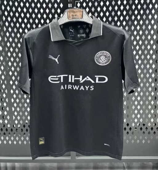 25/26 Manchester City Away Black Jersey — Manchester City Football Club