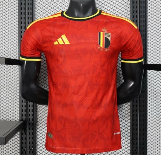 Player Version 2025 Belgium Home Jersey — Selección de fútbol de Bélgica