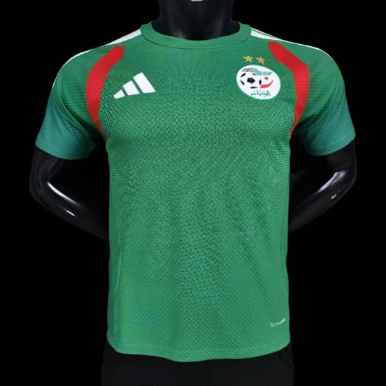 Player Version 2026 Algeria Green Jersey — Selección de fútbol de Argelia
