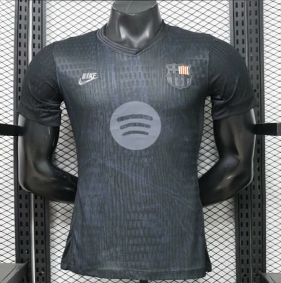 Player Version 26/27 FC Barcelona All-Black with Spotify Sponsor Special Edition Jersey — jersey