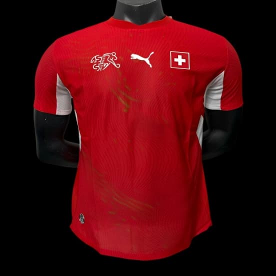 Player Version 2026 Switzerland Home Jersey — jersey