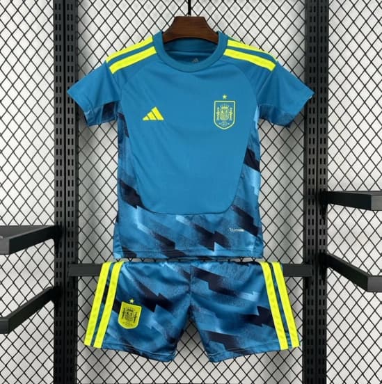 2026 Kids Spain World Cup Goalkeeper Kit — jersey