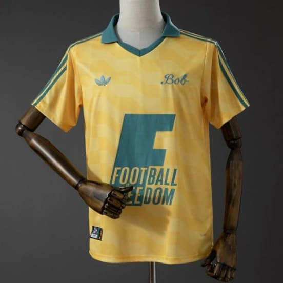 2026  Jamaica X Originals Bob Marley Football Yellow Jersey — Selección de fútbol de Jamaica
