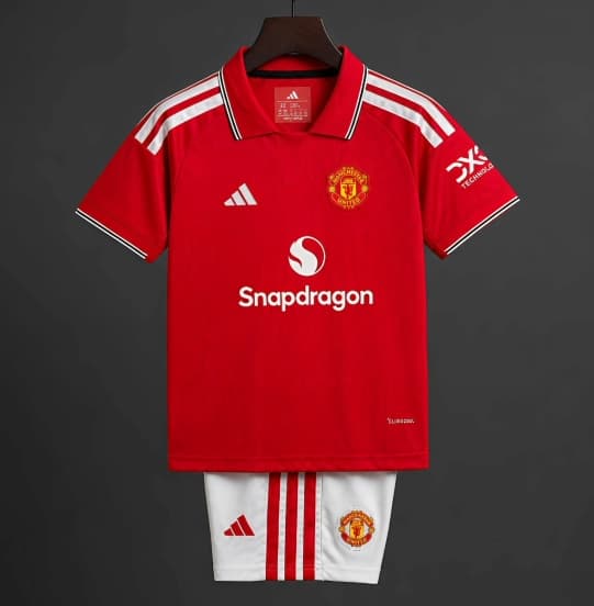 26/27 Kids Manchester United Home Jersey — jersey