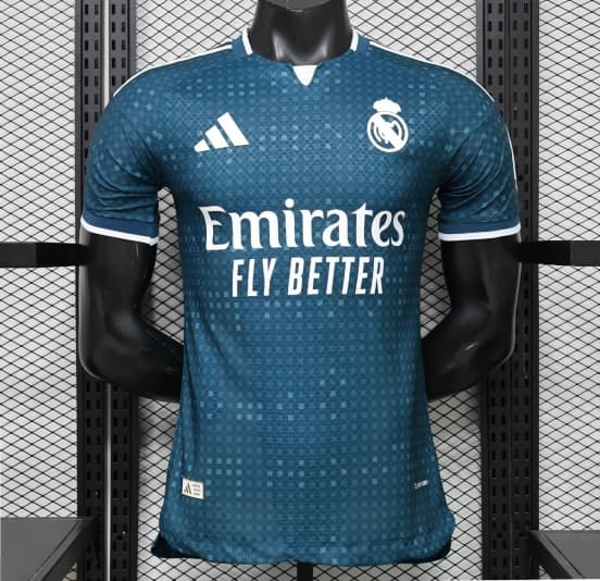 Player Version 26/27 Real Madrid Away Teal Blue  Jersey — jersey