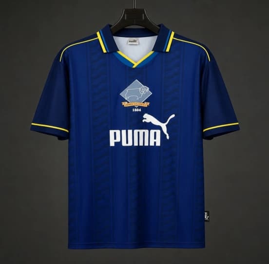 Retro 95/96 Derby County Away Jersey — Derby County Football Club