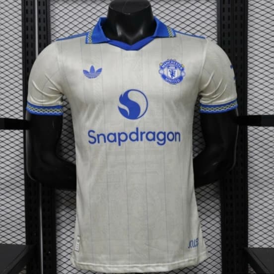 Player Version 26/27 Manchester United Away Cream White Jersey — jersey