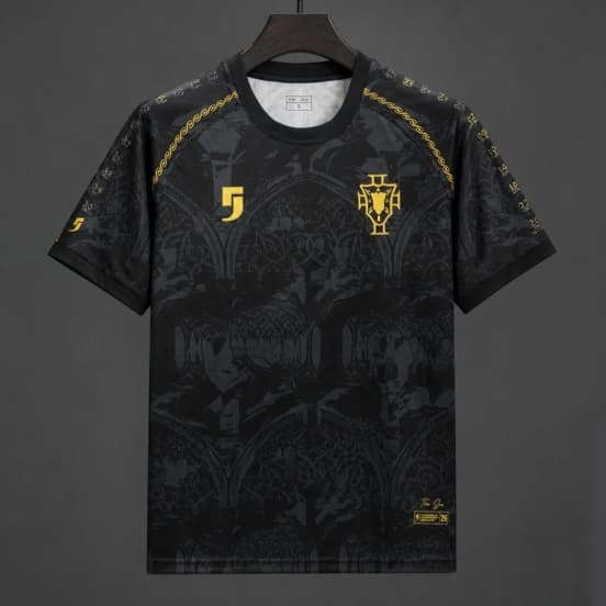 2026 Portugal Comma Football The Siu Heritage Black Jersey World Cup Edition — jersey
