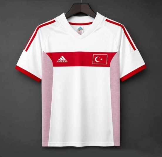 Retro 2002 Turkey Away Jersey — Selección de fútbol de Turquía