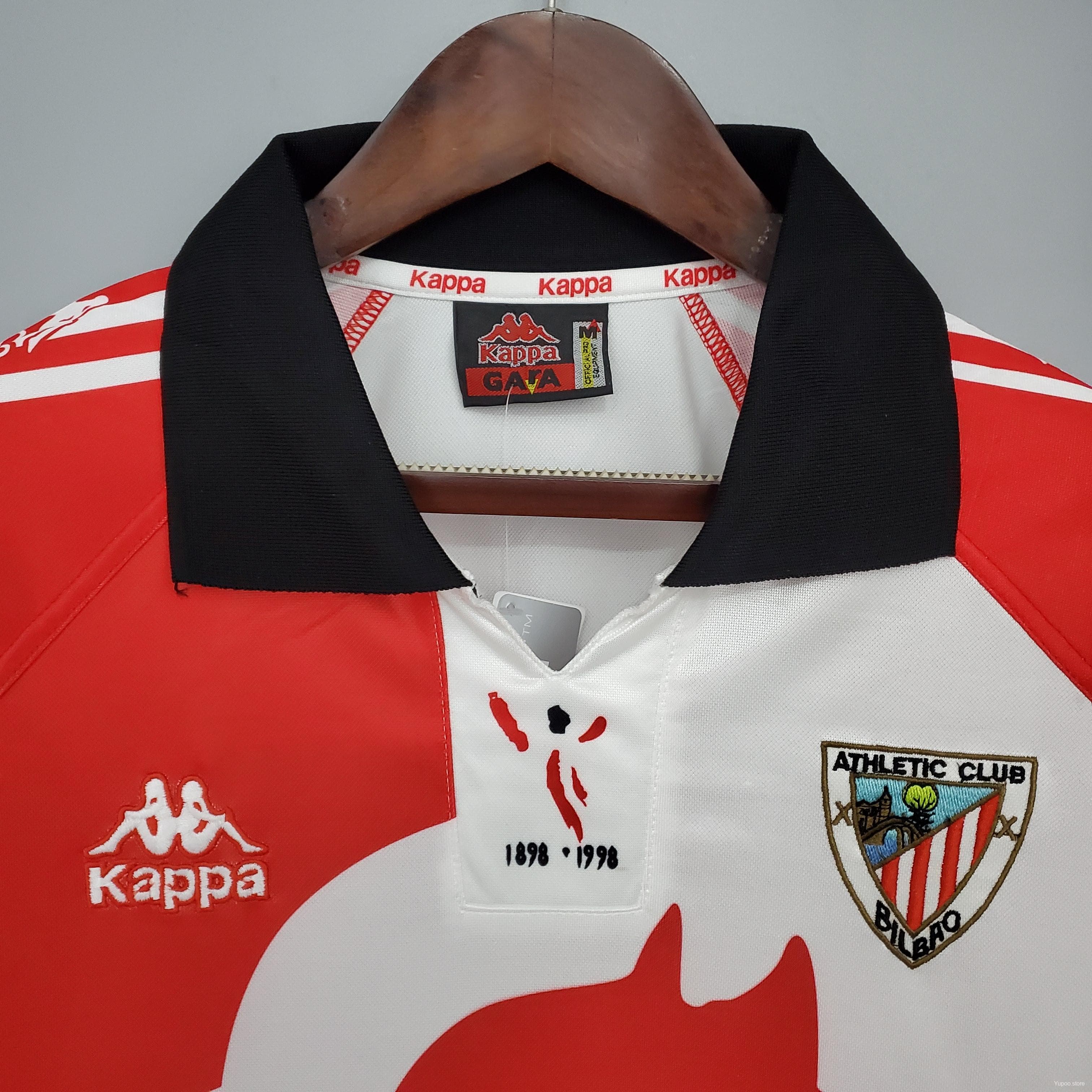 Retro 97/98 Athletic Bilbao home Soccer Jersey — imagen 9