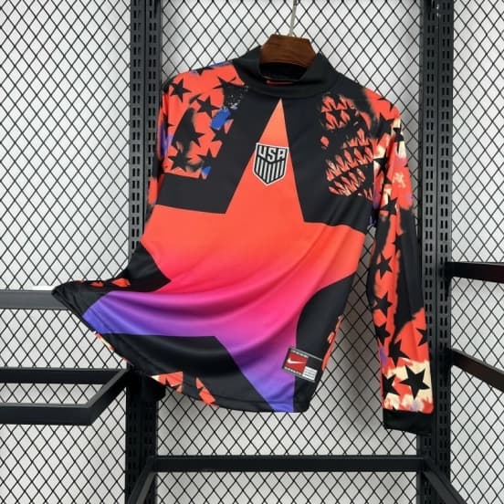 2026 USA Hollywood Goalkeeper Long Sleeve Jersey — Selección de fútbol de los Estados Unidos