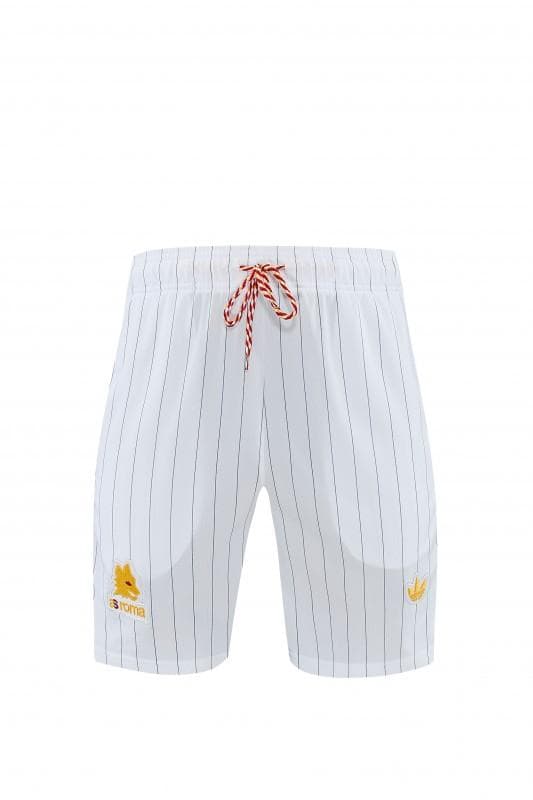 26/27 AS Roma White Short Sleeve+Soccer Shorts — imagen 15