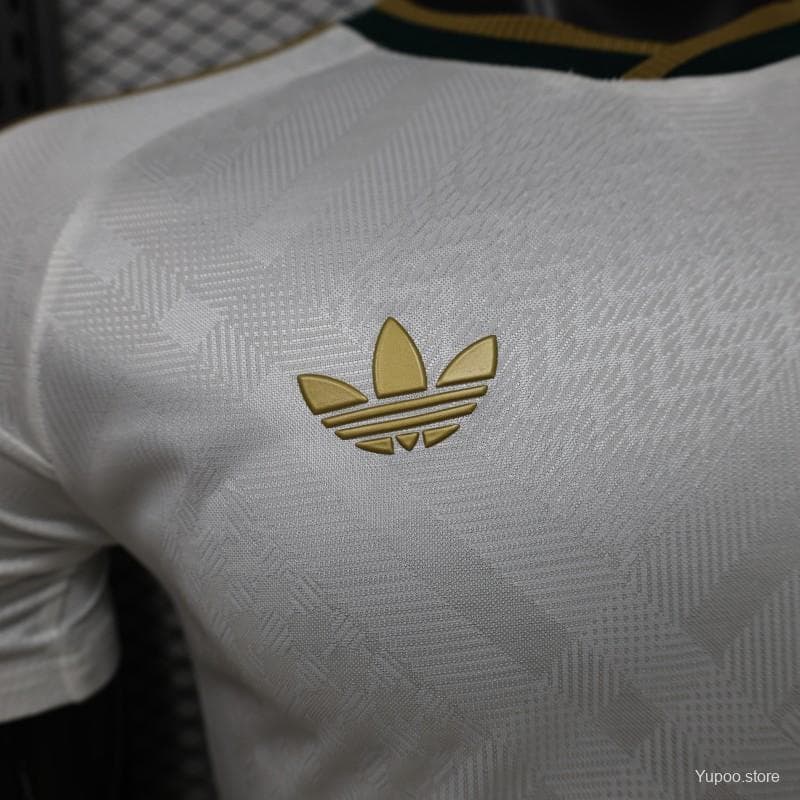 Player Version 26/27 Saudi Arabia  White & Gold Home Jersey — imagen 5