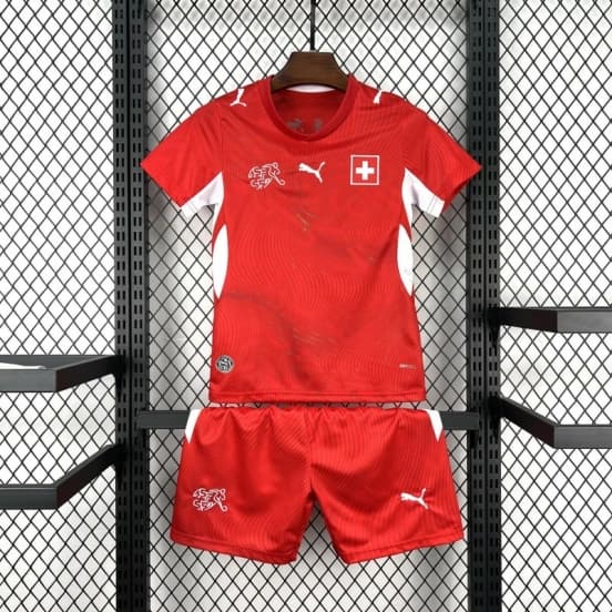 2026 Kids Switzerland World Cup Home Kit — jersey