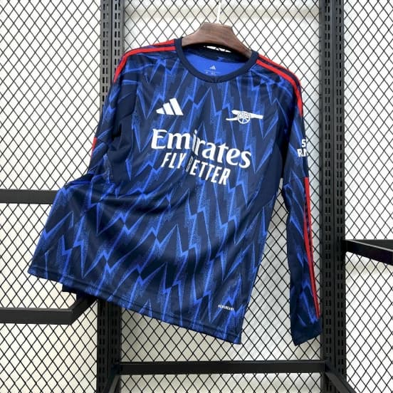 2025/26 Mens Arsenal Away Long Sleeve Jersey — jersey