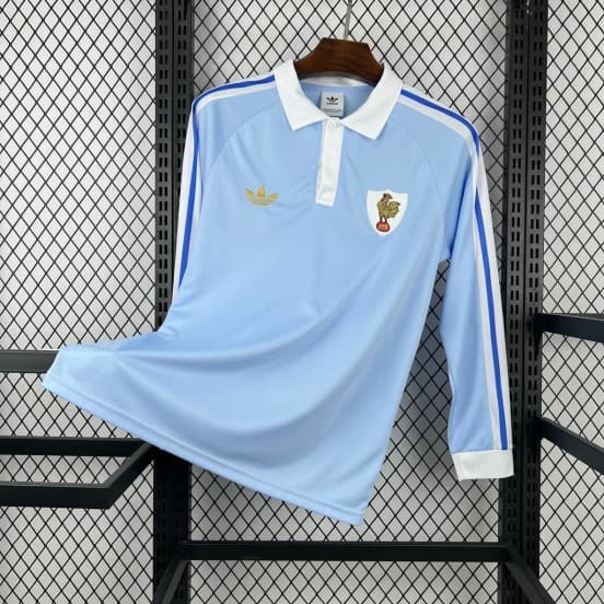 2026 Mens France 120th Anniversary Long Sleeve Jersey — Selección de fútbol de Francia