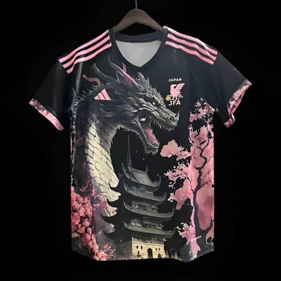 2024 Japan Pink/Black Dragon Special Jersey — Selección de fútbol de Japón