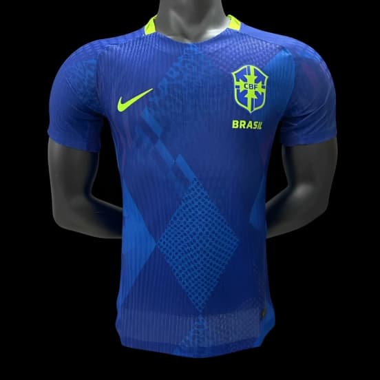 Player Version 2025 Brazil Away Blue Jersey — Selección de fútbol de Brasil