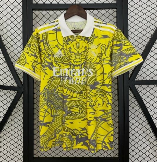 25/26 Real Madrid Special Yellow Jersey — jersey