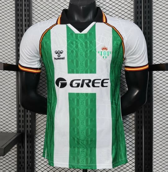 Player Version 25/26 Real Betis Green and White Jersey with Special Edition Design — jersey