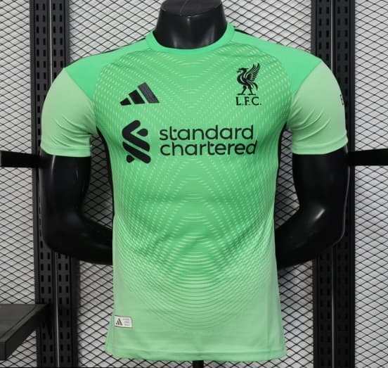Player Version 25/26 Liverpool Green Goalkeeper Jersey — Liverpool Football Club