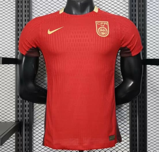 Player Version 2025 China Home Jersey — Selección de fútbol de China