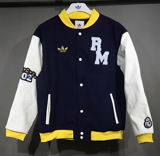 25/26 Adidas Originals xReal Madrid Baseball VRCT Outdoor Jakcet — jersey