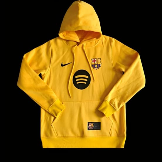 25/26 Barcelona Fleece-lined hoodie 10 Colors — jersey