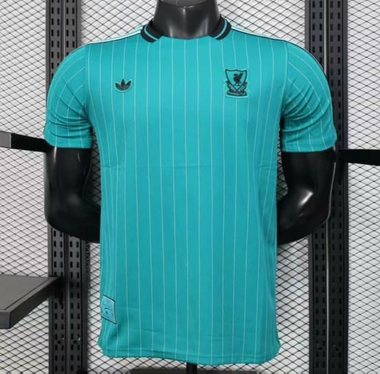 Player Version 25/26 Liverpool  Adidas Original Blue Jersey — jersey