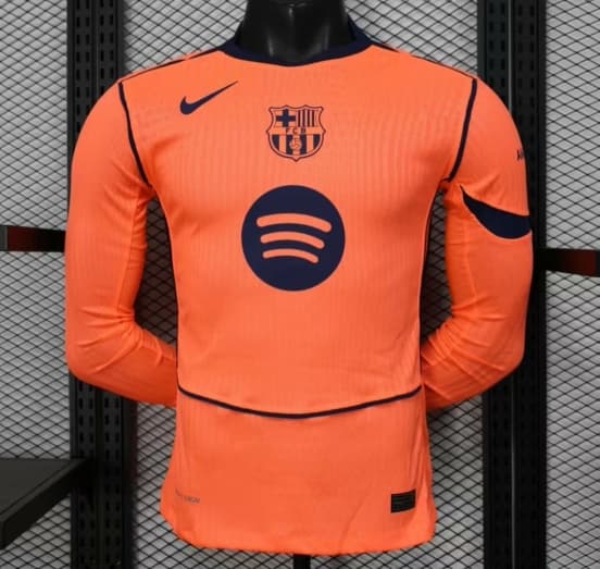 Player Version 25/26 Barcelona Third Long Sleeve Jersey — jersey