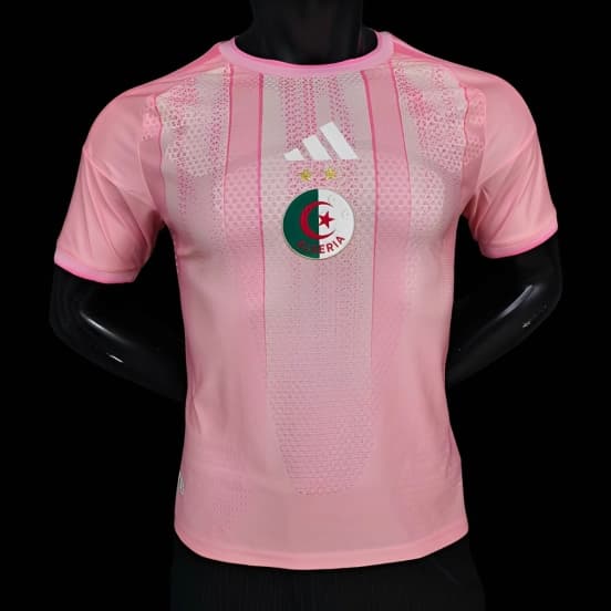 Player Version 2026 Algeria Pink Jersey — Selección de fútbol de Argelia