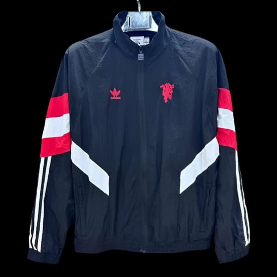 25/26 Manchester United Navy Full Zipper Windbreaker — jersey