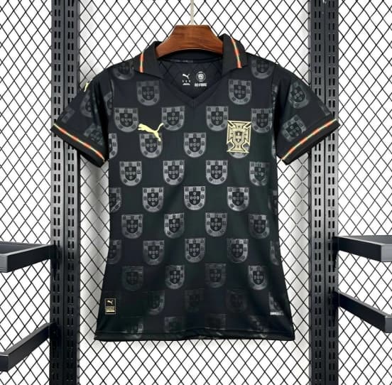 2026 Womens Portugal Black Special Jersey — jersey