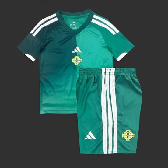 2026 Kids Northern Ireland Home Jersey — Selección de fútbol de Irlanda del Norte