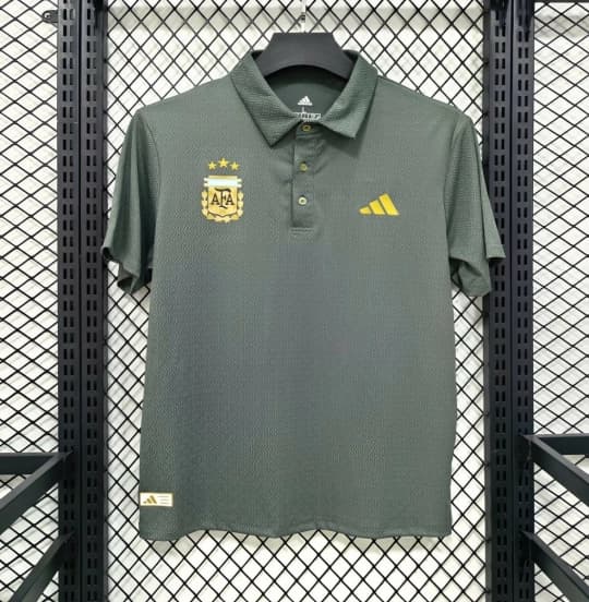 2026 Argentina Green Polo Jersey — jersey