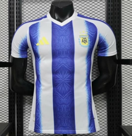 Player Version 2026 Argentina Blue & White Stripe Home Jersey — jersey