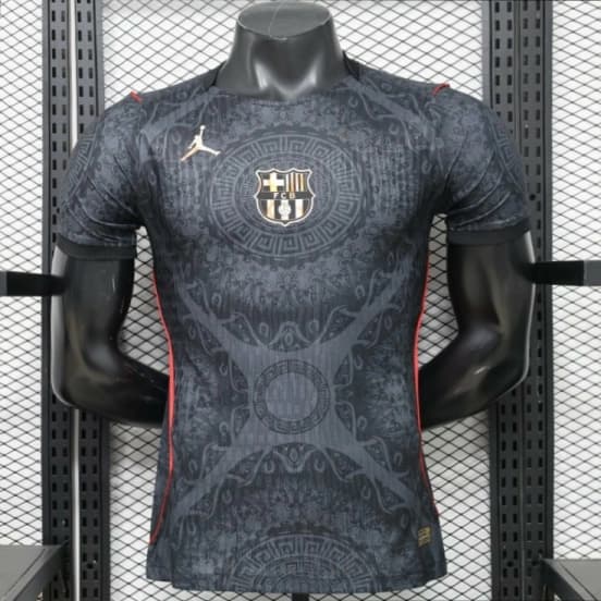 Player Version 26/27 FC Barcelona Dark Black & Red Special Edition Jersey — jersey