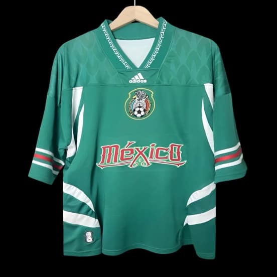 2026 Mexico Bringback Remixed Green Jersey Oversized Fit — jersey