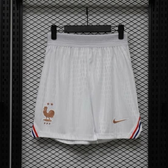 Player Version 2026 France Home White  Shorts — Selección de fútbol de Francia
