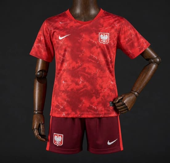 2026 Poland Away Red Jersey — Selección de fútbol de Polonia