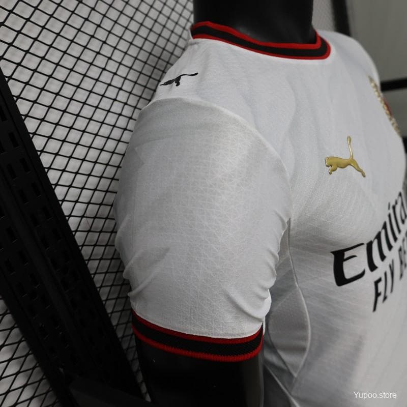 Player Version 26/27 AC Milan Away White Jersey — imagen 5